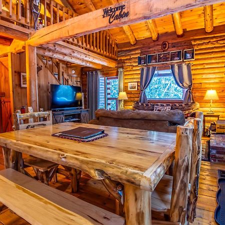 Family-Focused & Pet-Friendly Log Cabin With 4Br 2Ba Sleeps 10 بيثليهيم المظهر الخارجي الصورة
