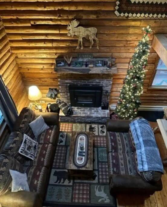 Family-Focused & Pet-Friendly Log Cabin With 4Br 2Ba Sleeps 10 بيثليهيم المظهر الخارجي الصورة