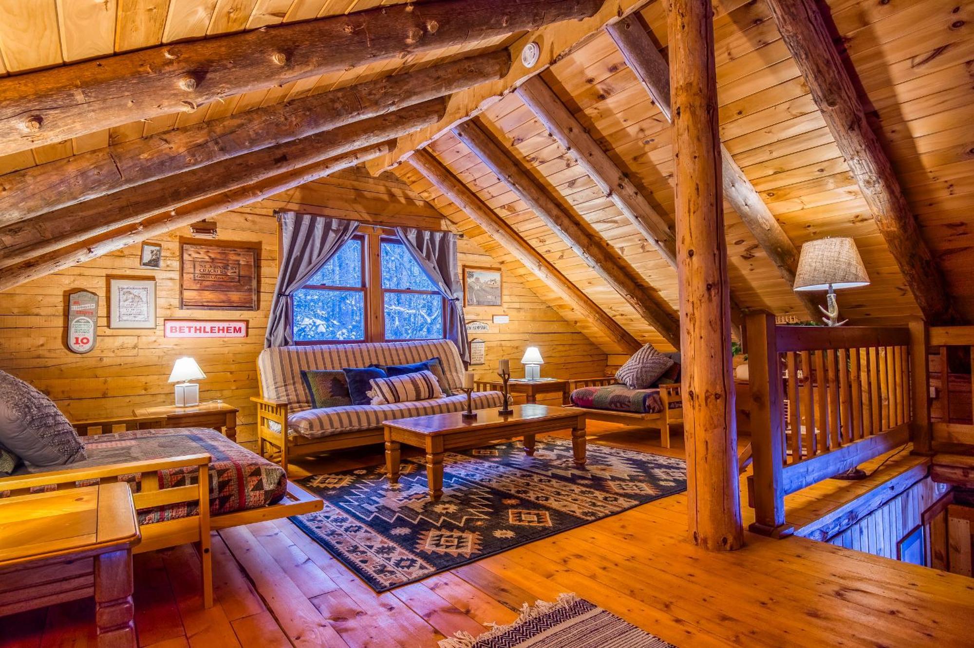 Family-Focused & Pet-Friendly Log Cabin With 4Br 2Ba Sleeps 10 بيثليهيم المظهر الخارجي الصورة